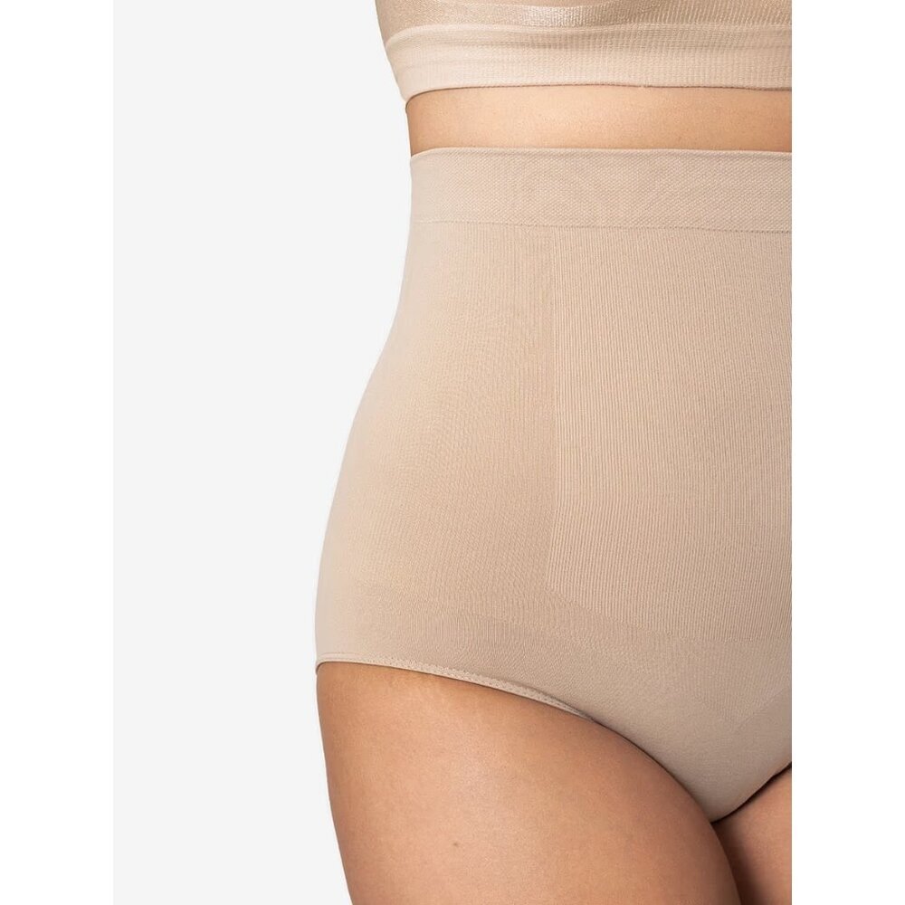 Shapermint Empetua Womens Size M-L High Waisted Shaper‎ Panty in Nude $40 1128